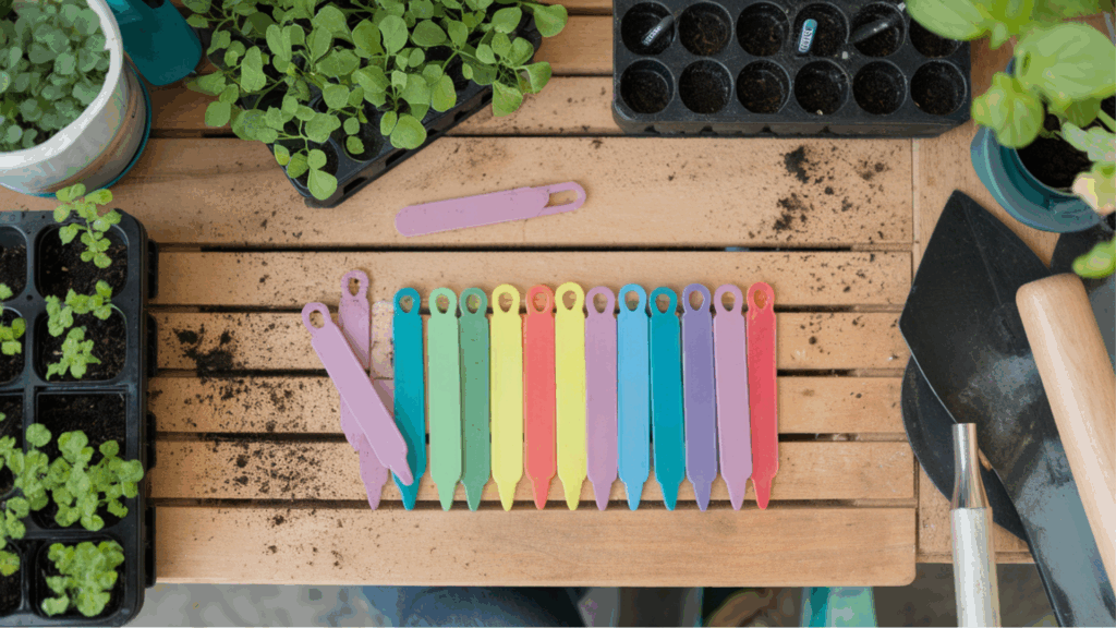 2. Plastic Stake Tags