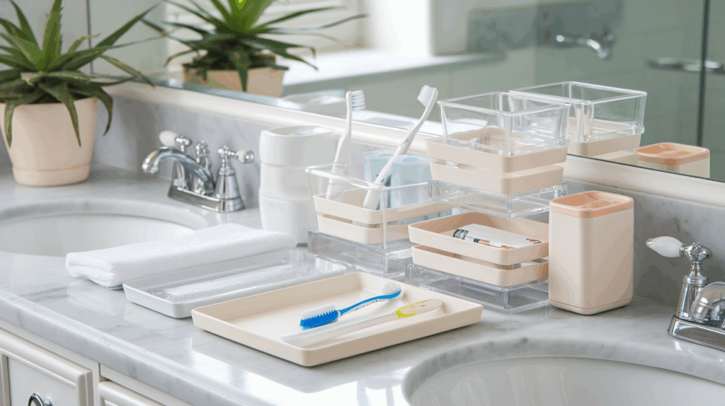 Ways to Organize Your Bathroom Counter