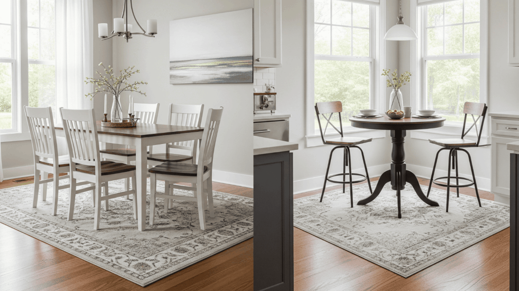 6x9 Rug: Dining Room and Kitchen Usage