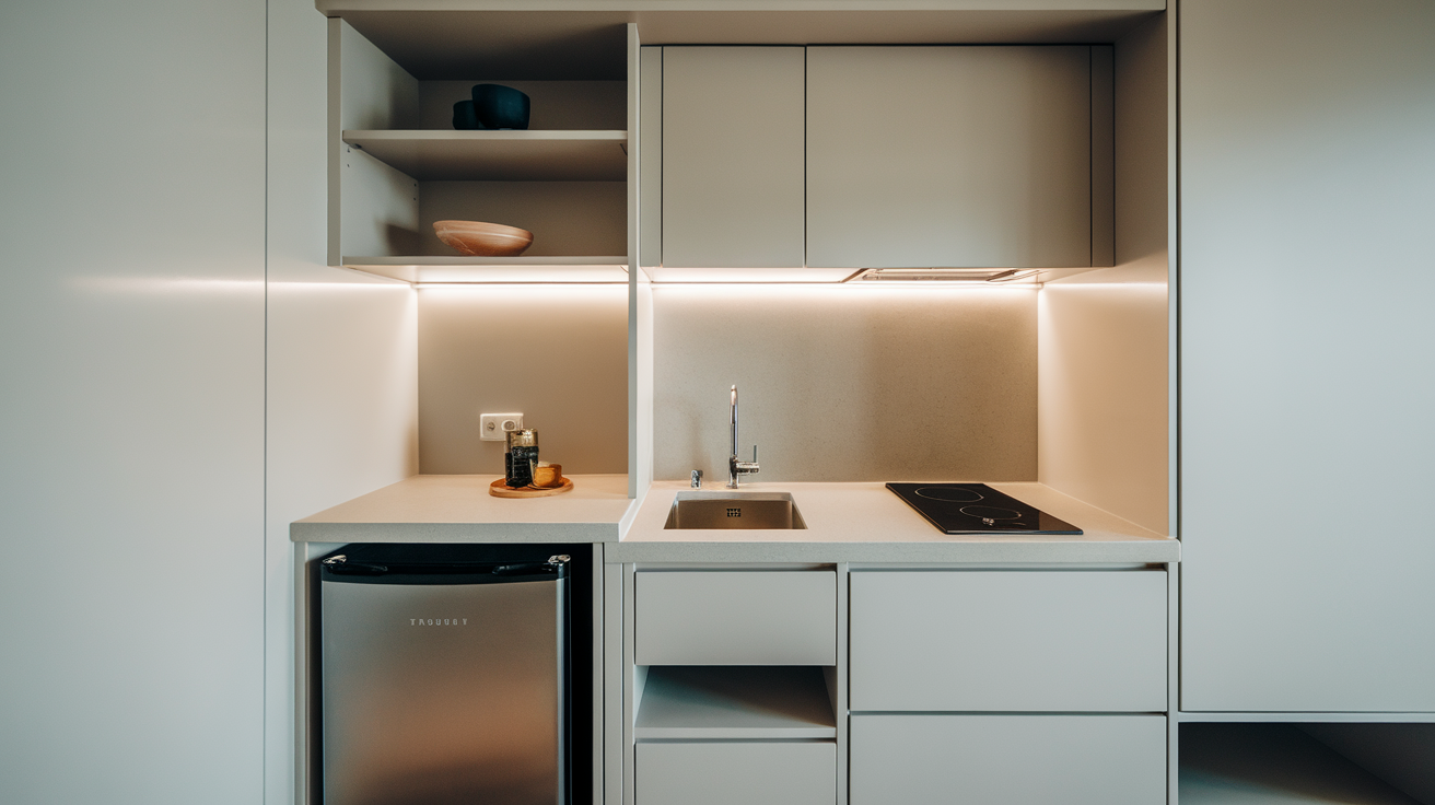 View of 41 Minimalist Kitchens With Maximum Style - The Spruce