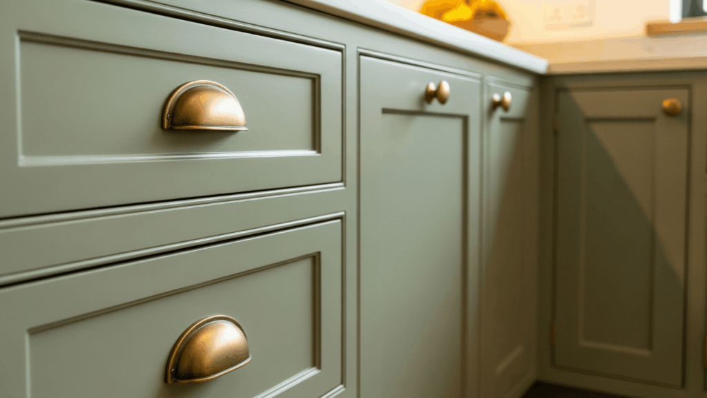 Add Aged Brass Hardware