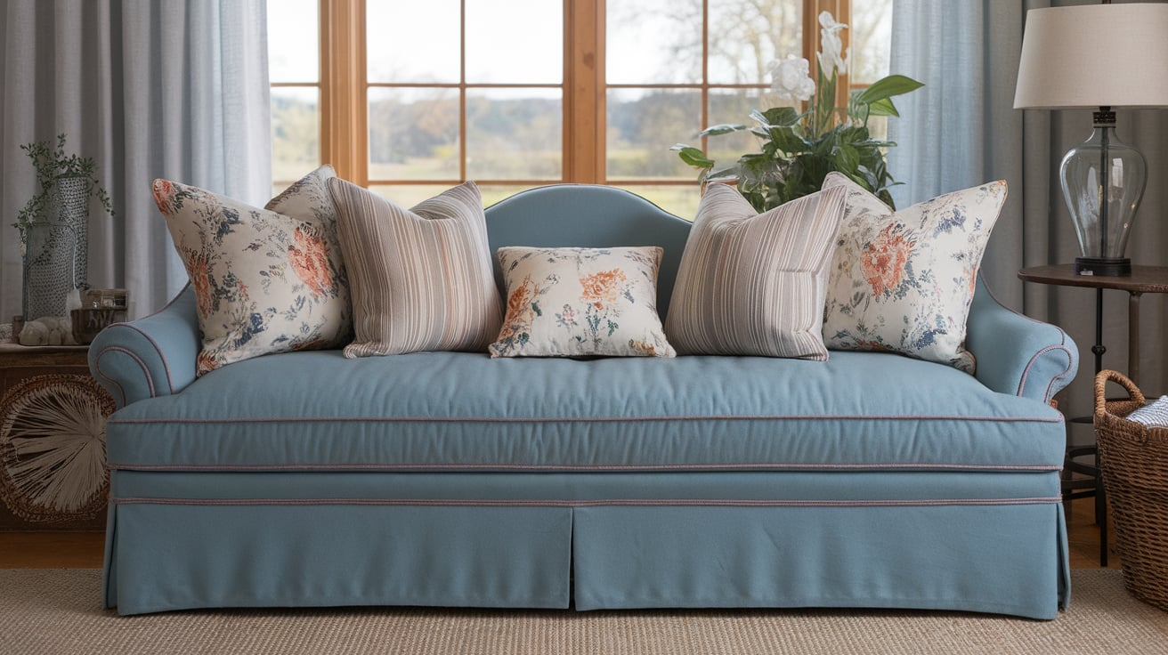 Add a Mix of Throw Pillows