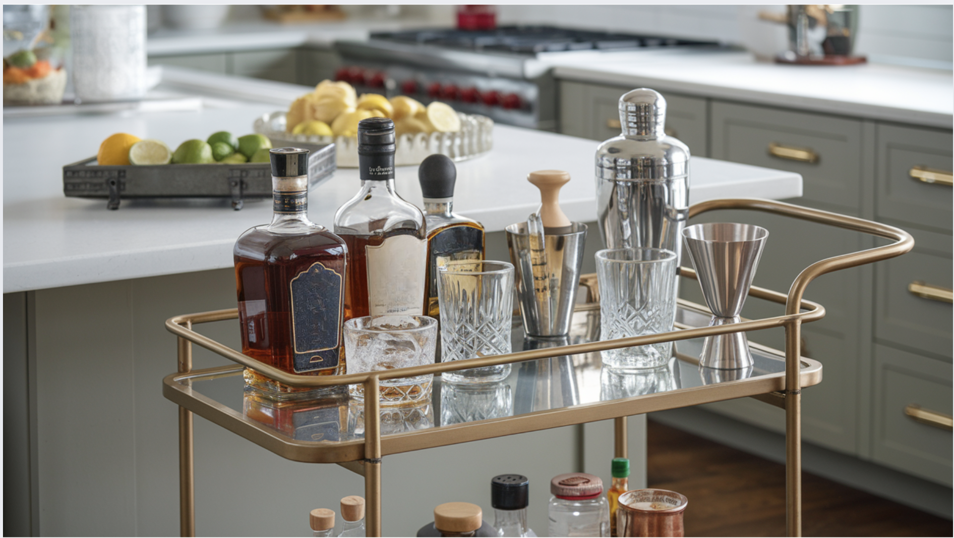  Add a Small Bar Cart