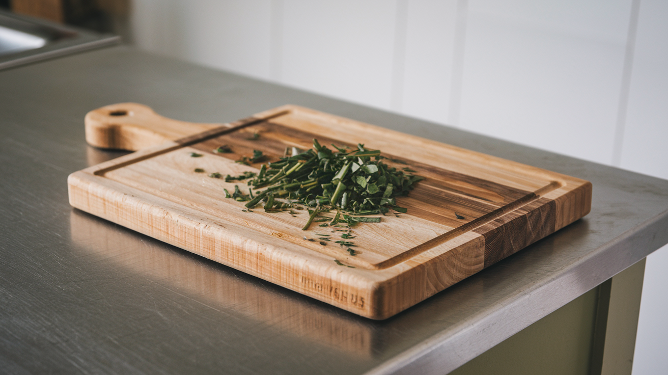 Add a Wooden Cutting Board