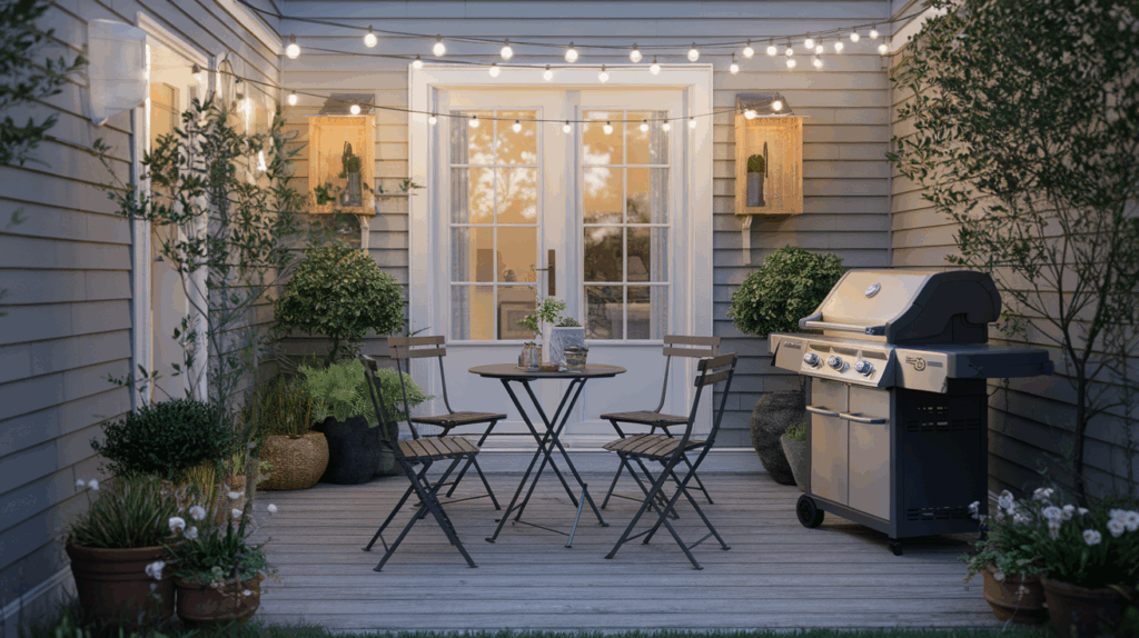 An Outdoor Patio