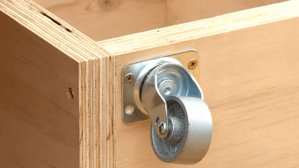 Attach Caster Wheels