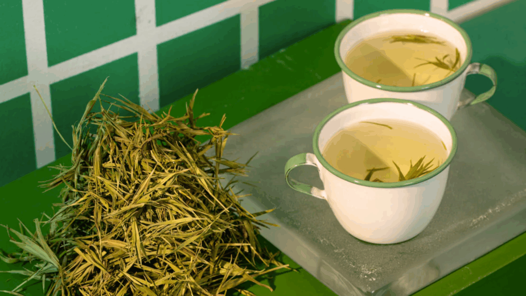 Bamboo Leaf Tea and Wrapping