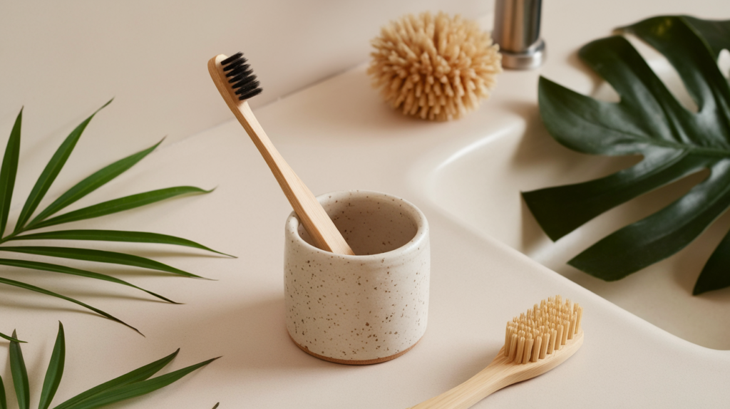 Bamboo Toothbrushes and Dish Scrubbers