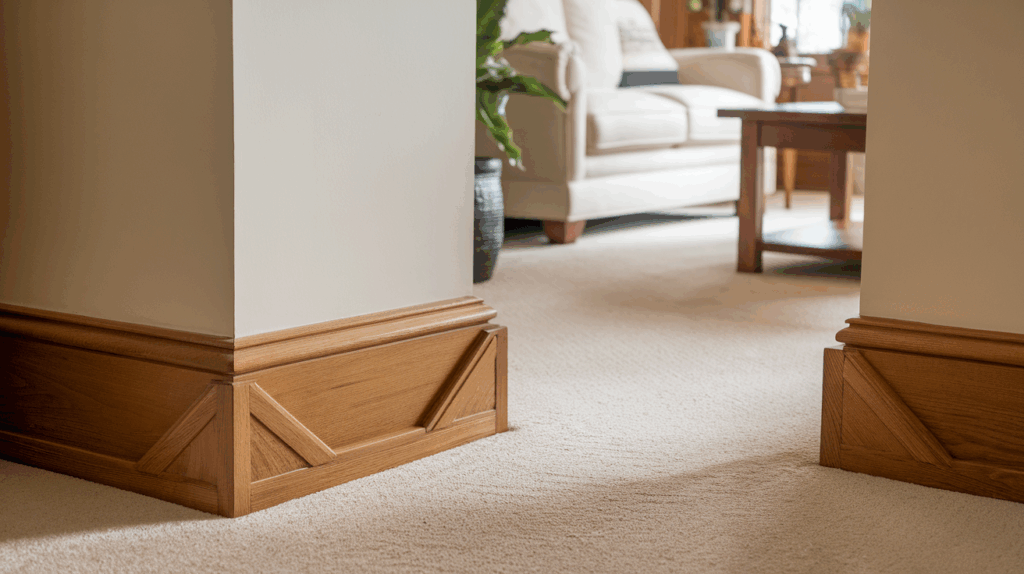 Baseboards with Decorative Details