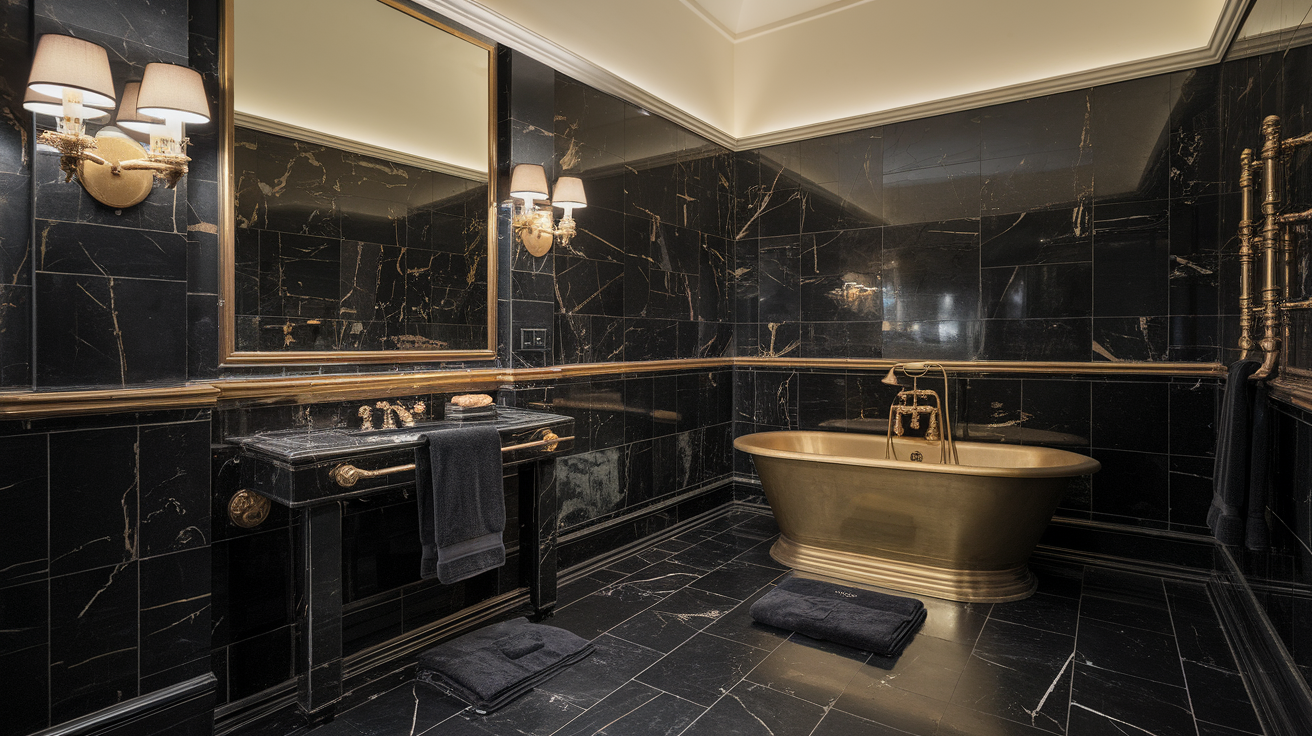 Black Marble Tiles