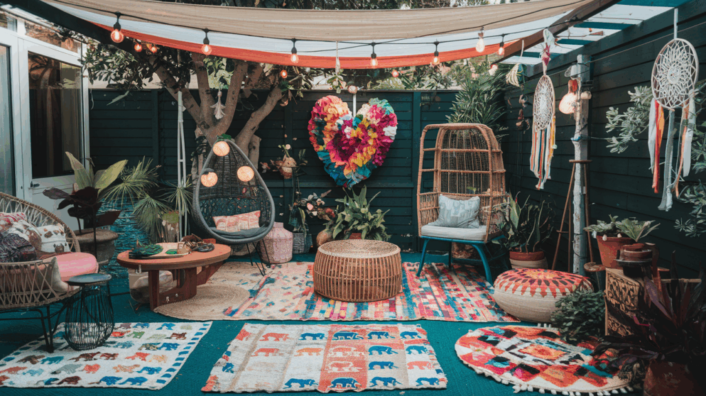Boho-Chic Backyard