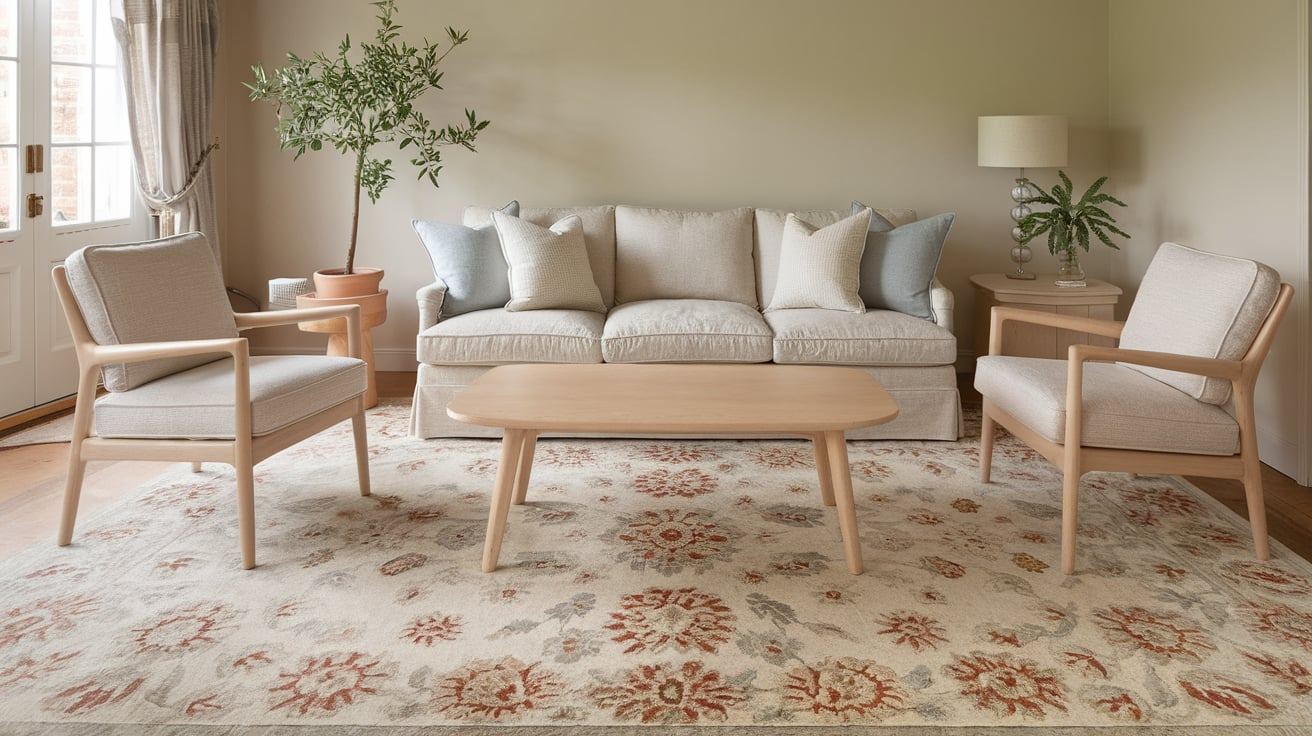 Bring in a Cottage-Style Area Rug