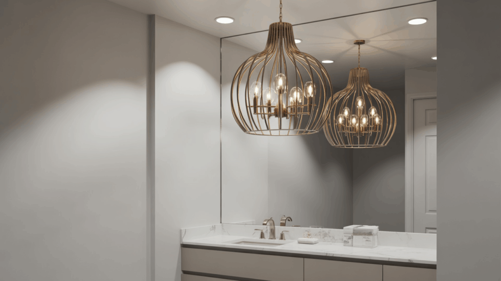 Cage Chandelier