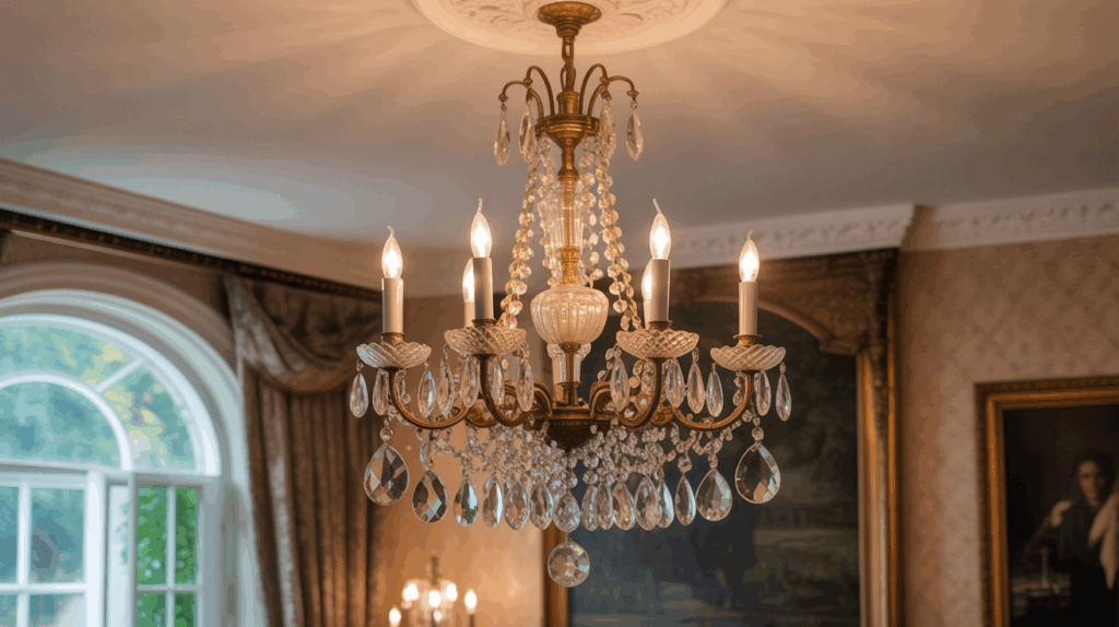 Chandeliers and Antique Lighting
