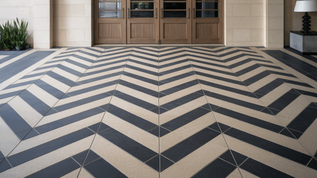 Chevron Pattern- A Sharp, Clean Design