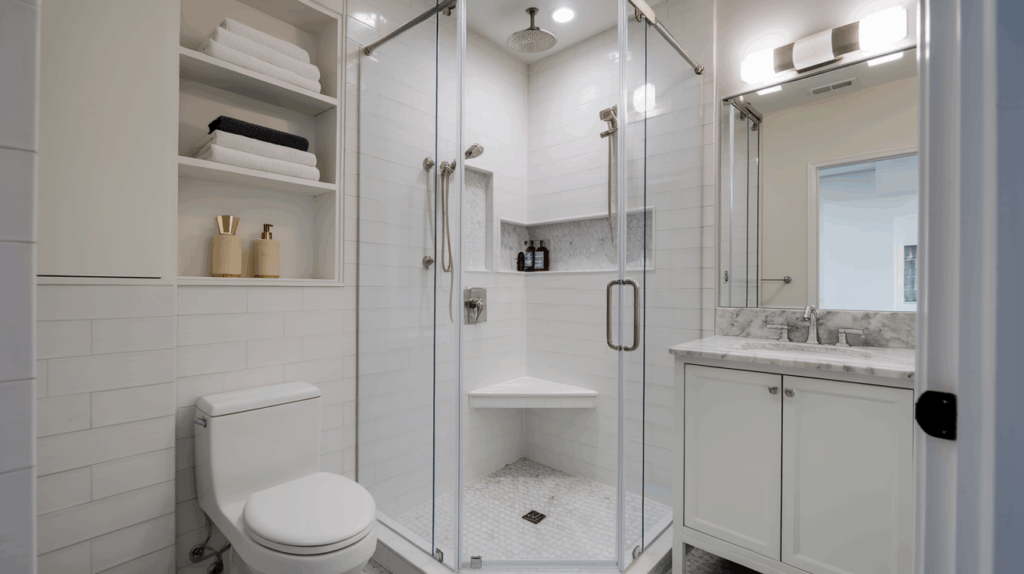 Choose a Corner Shower