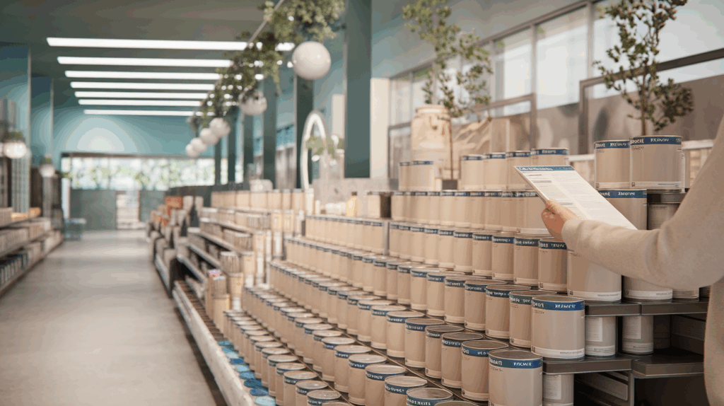 Choose Low-VOC or Zero-VOC Paints