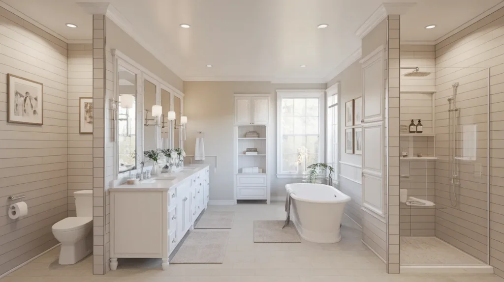 Classic 5-Piece Bath Layout