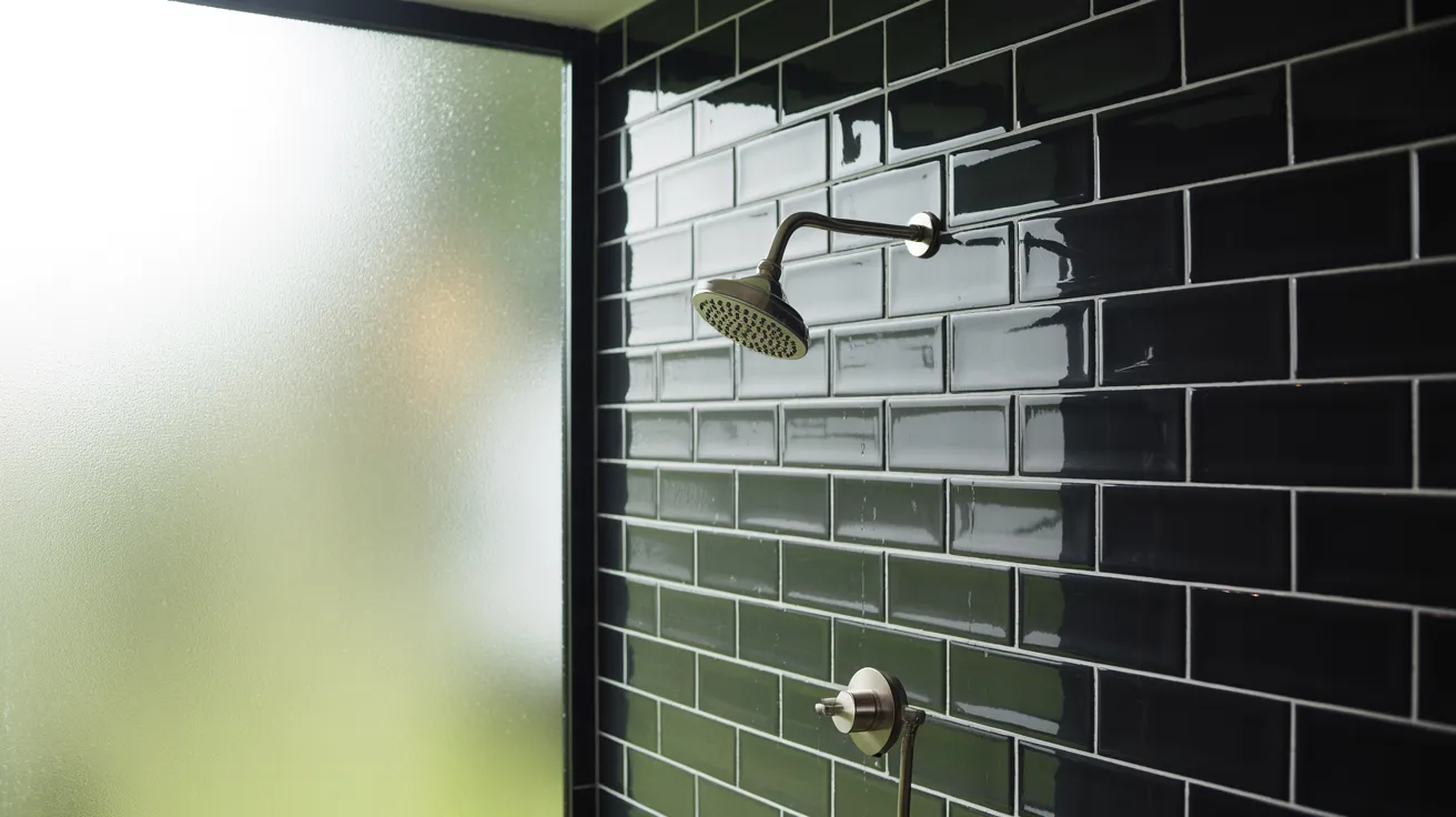 Classic Black Subway Tiles