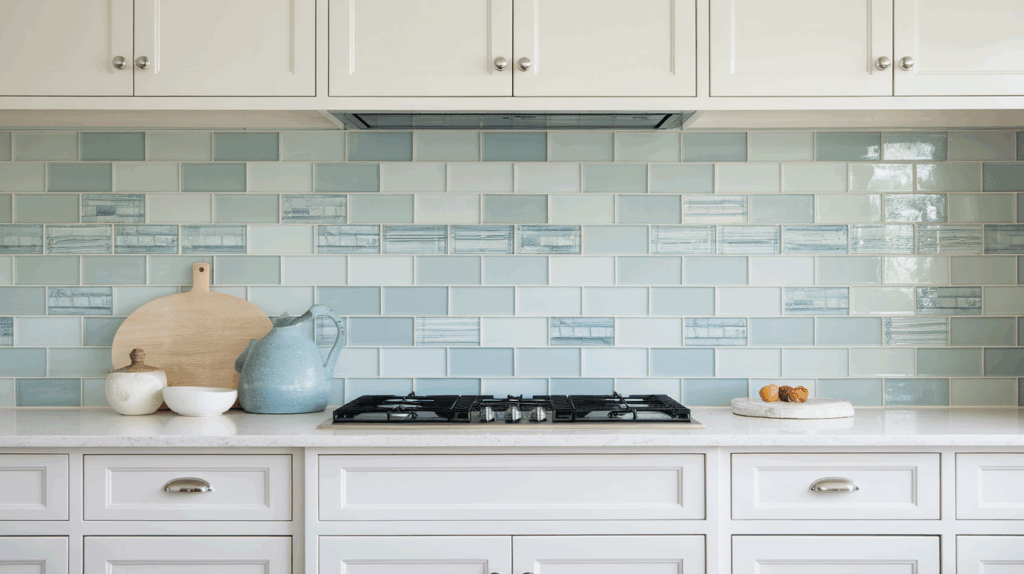 Cool Blue or Green Tiles