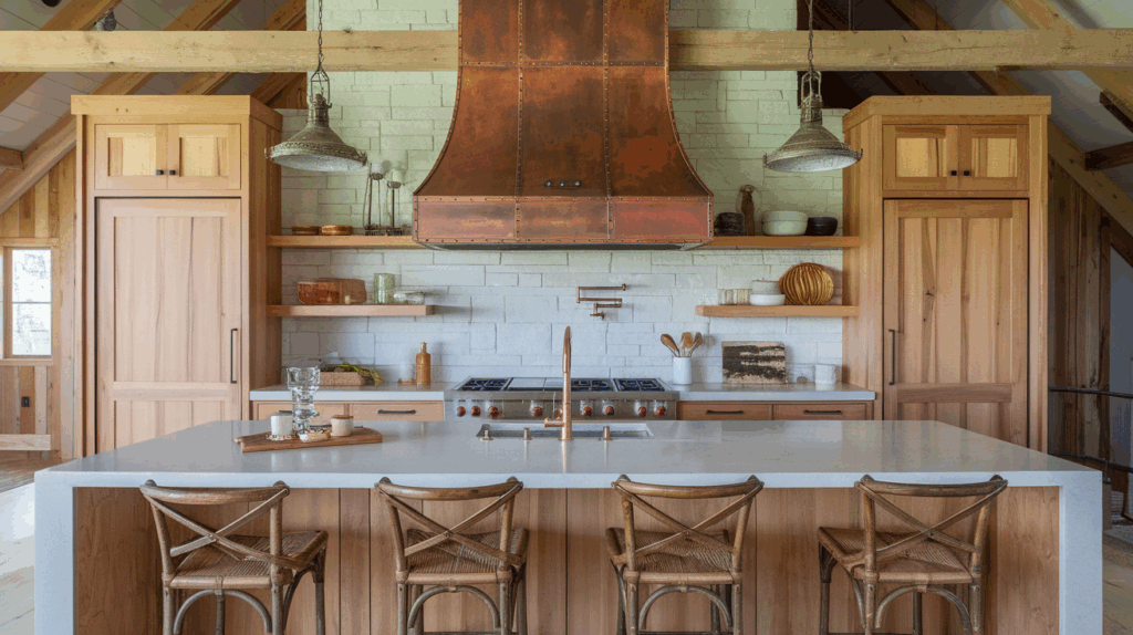 Copper Range Hood