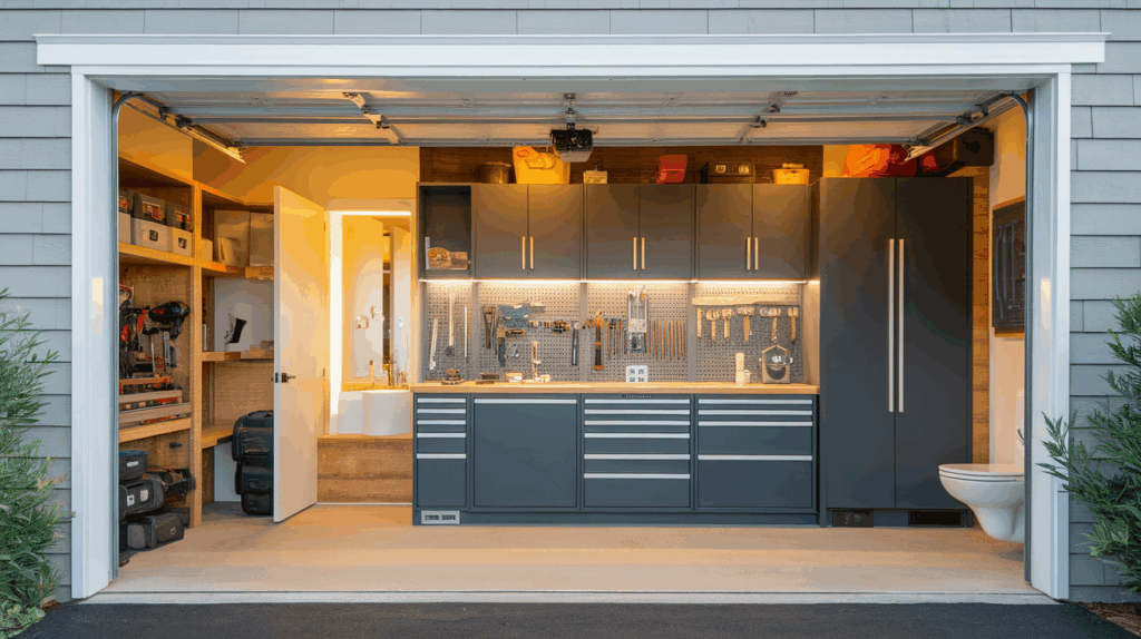 Cost of Building a Garage with Add-Ons