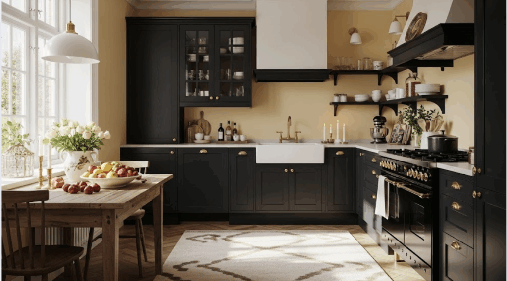 Creamy Yellow or Buttery Tones: Sunny & Welcoming