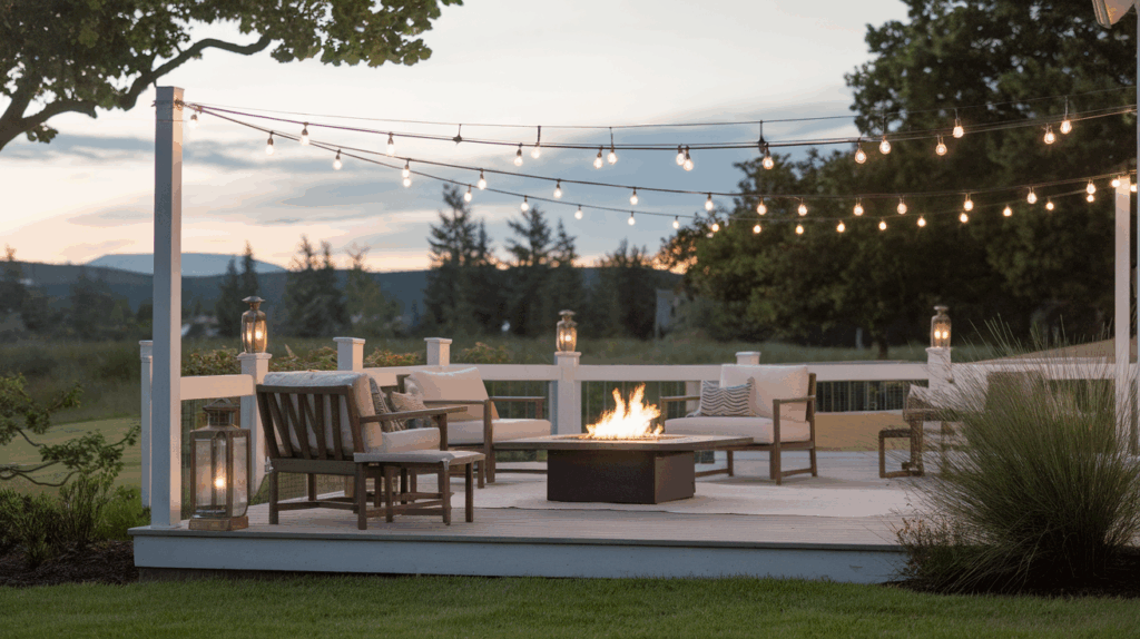 Deck with Nautical Touches