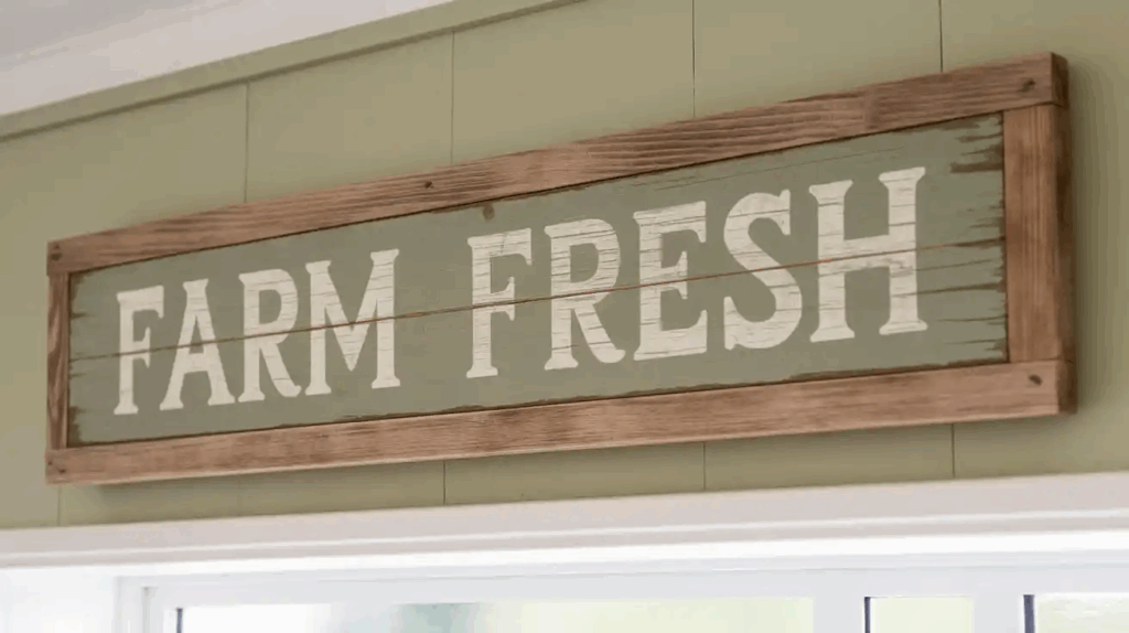 Decorate with Rustic Wooden Signs