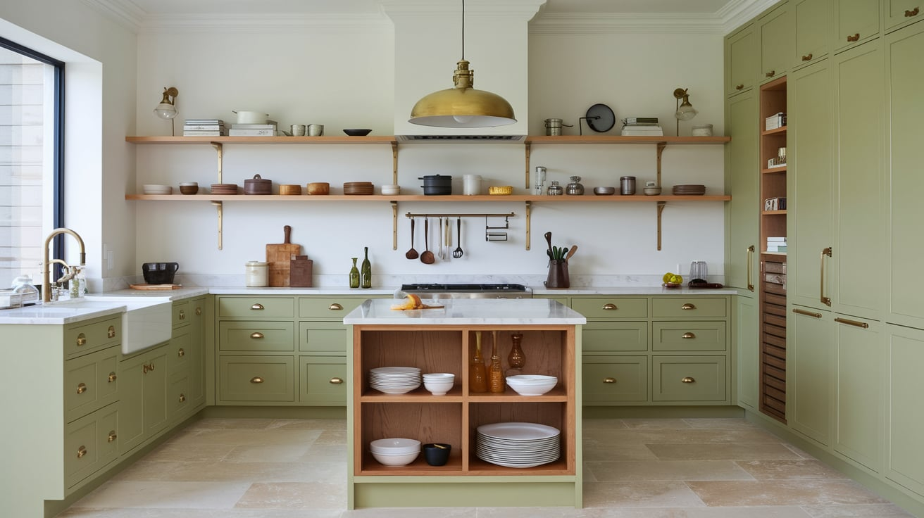 Dill Green Kitchen Accent