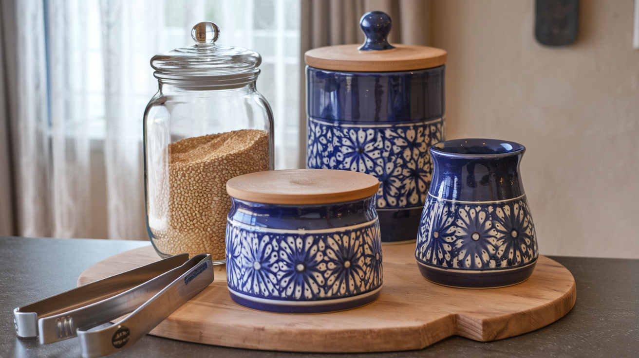 Display Decorative Canisters