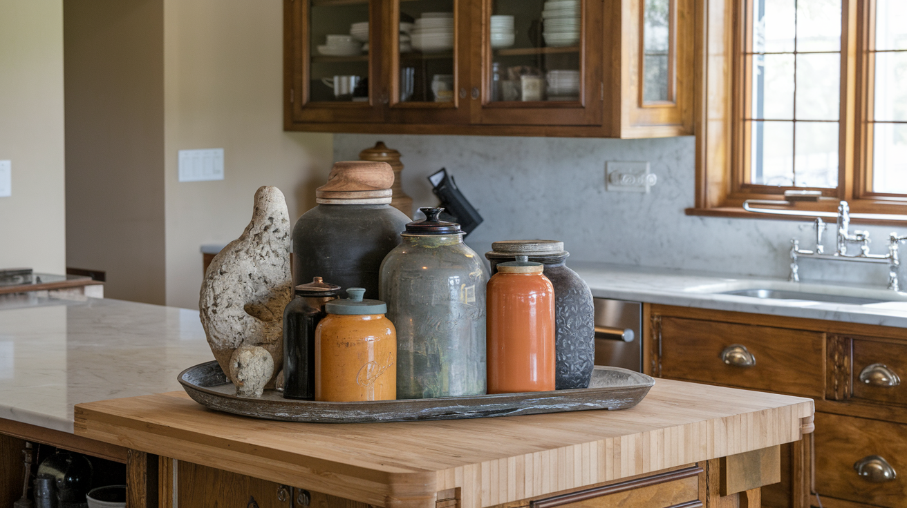 Display Unique Kitchen Decor Pieces