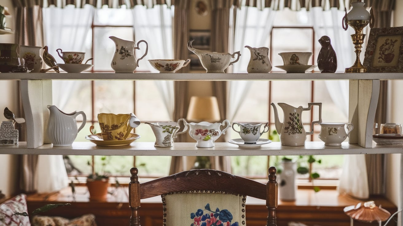 Display a Collection in a Cabinet or Shelf