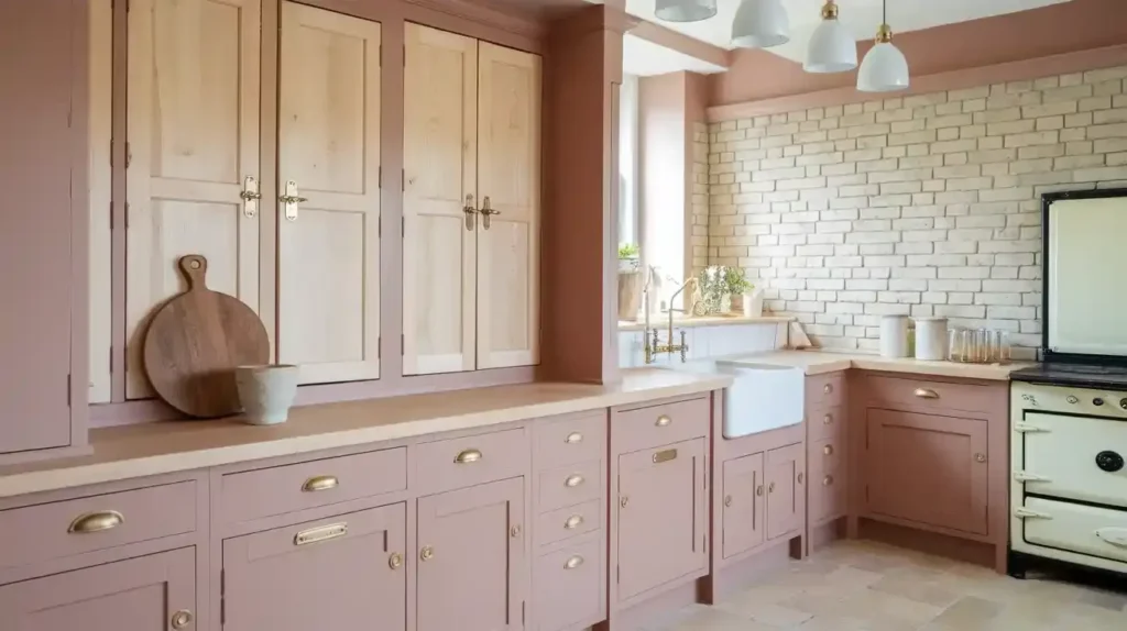 Dusty Rose and Birch