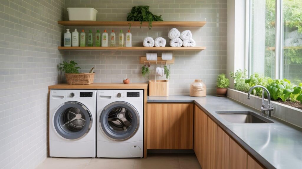Eco-Friendly Laundry Setup