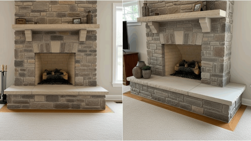 Extend the Hearth for Extra Space