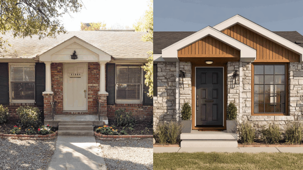 Fake Brick Ranch: Real Texture Brought Back