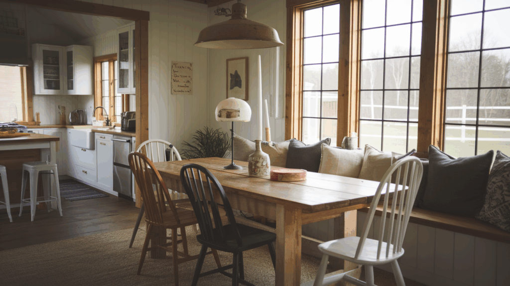 Farmhouse-Style Dining Area