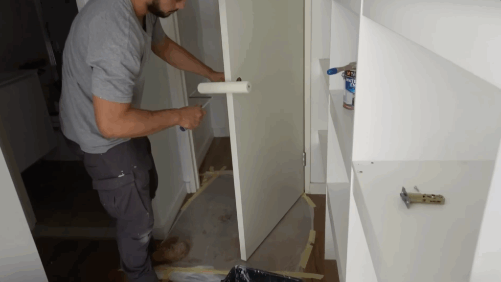 Finishing Touches and Reinstall the Door