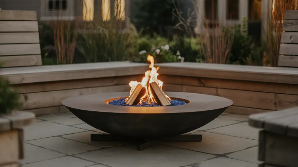 Fire Pit that Doubles as a Table