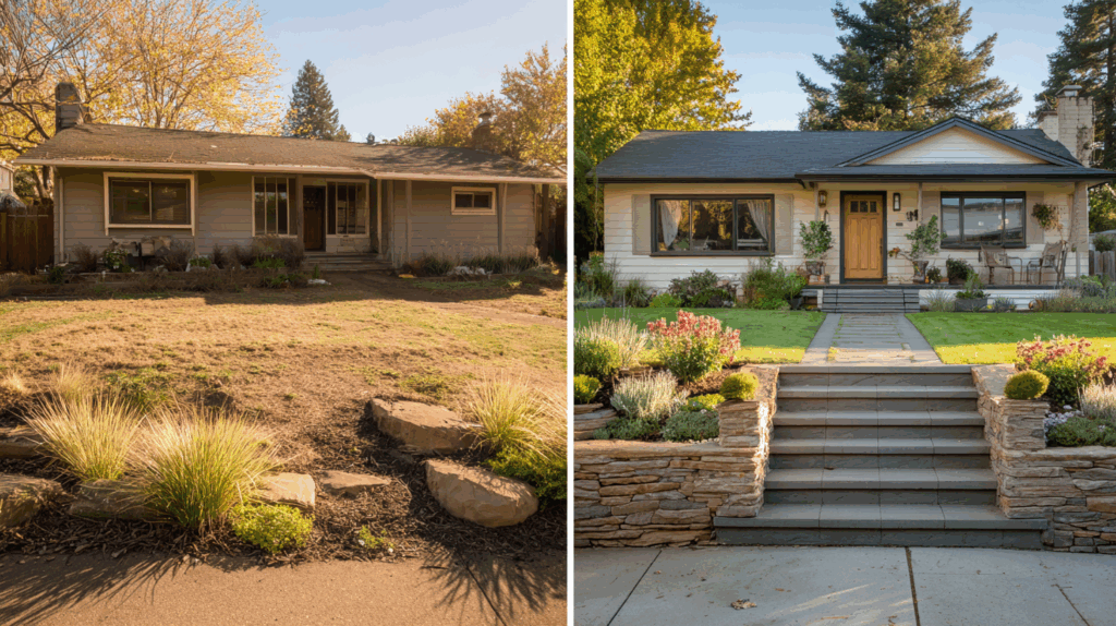 Flat Lawn Ranch: Gave Depth with Elevation