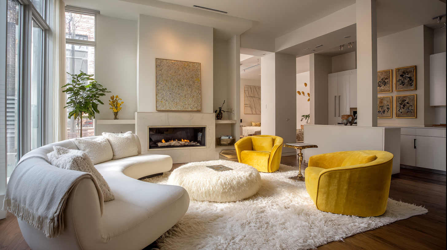 Floating Furniture Layout