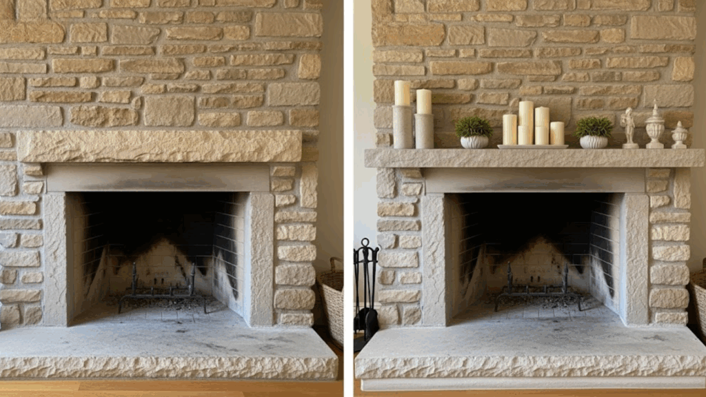 Floating Stone Shelf