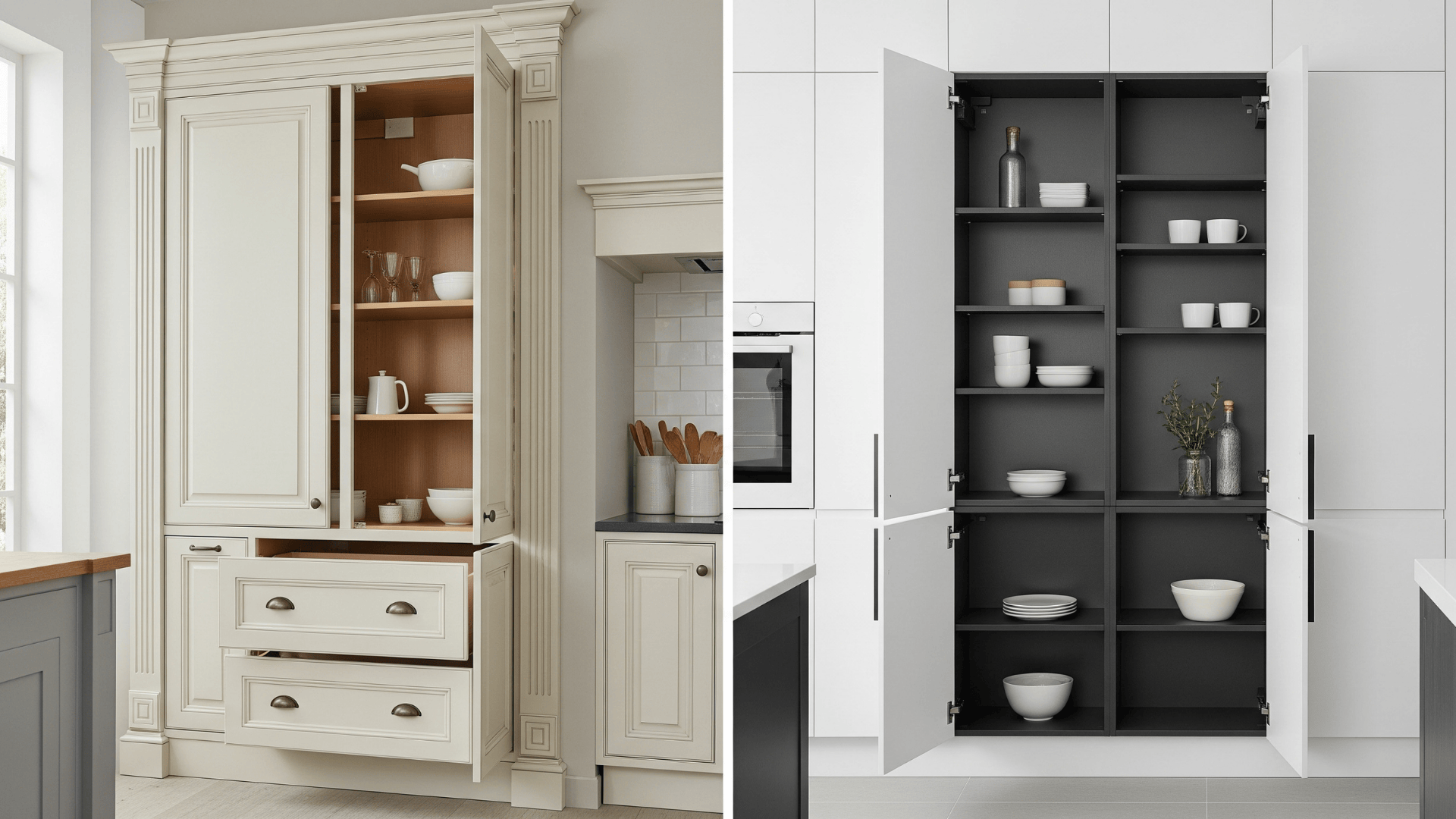 Framed vs Frameless Cabinets