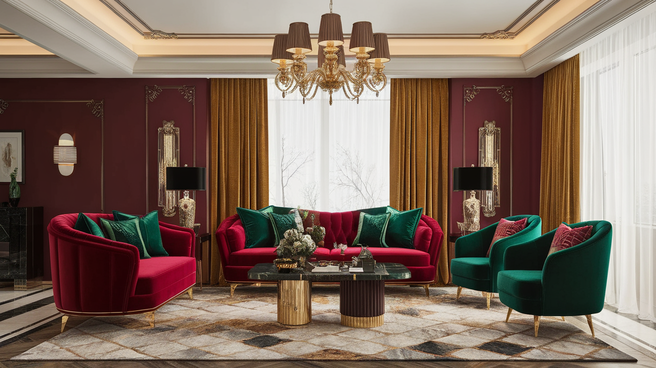 Glamorous Hollywood Regency