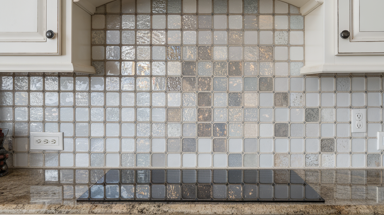 Glass and Stone Combination