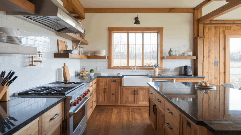Granite or Quartz Countertops