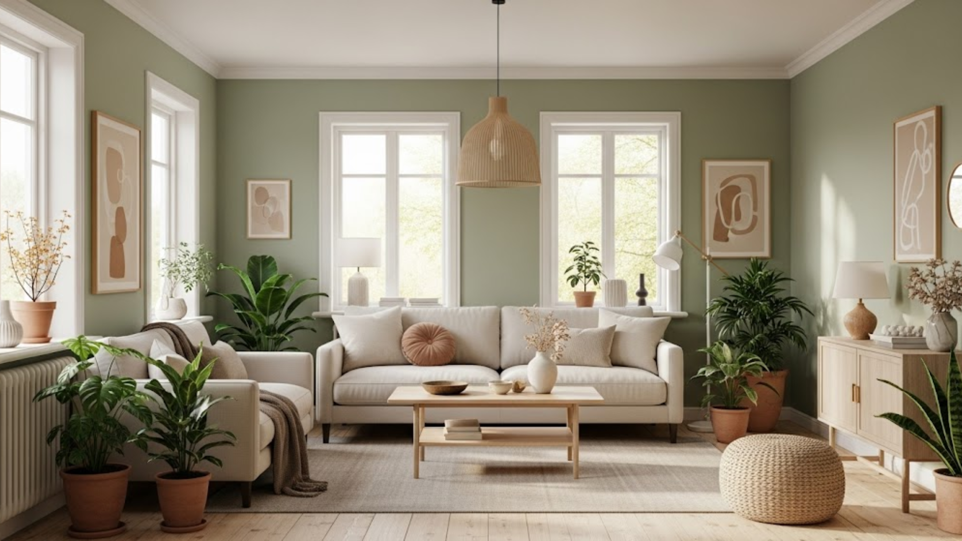 Green as a Versatile Background