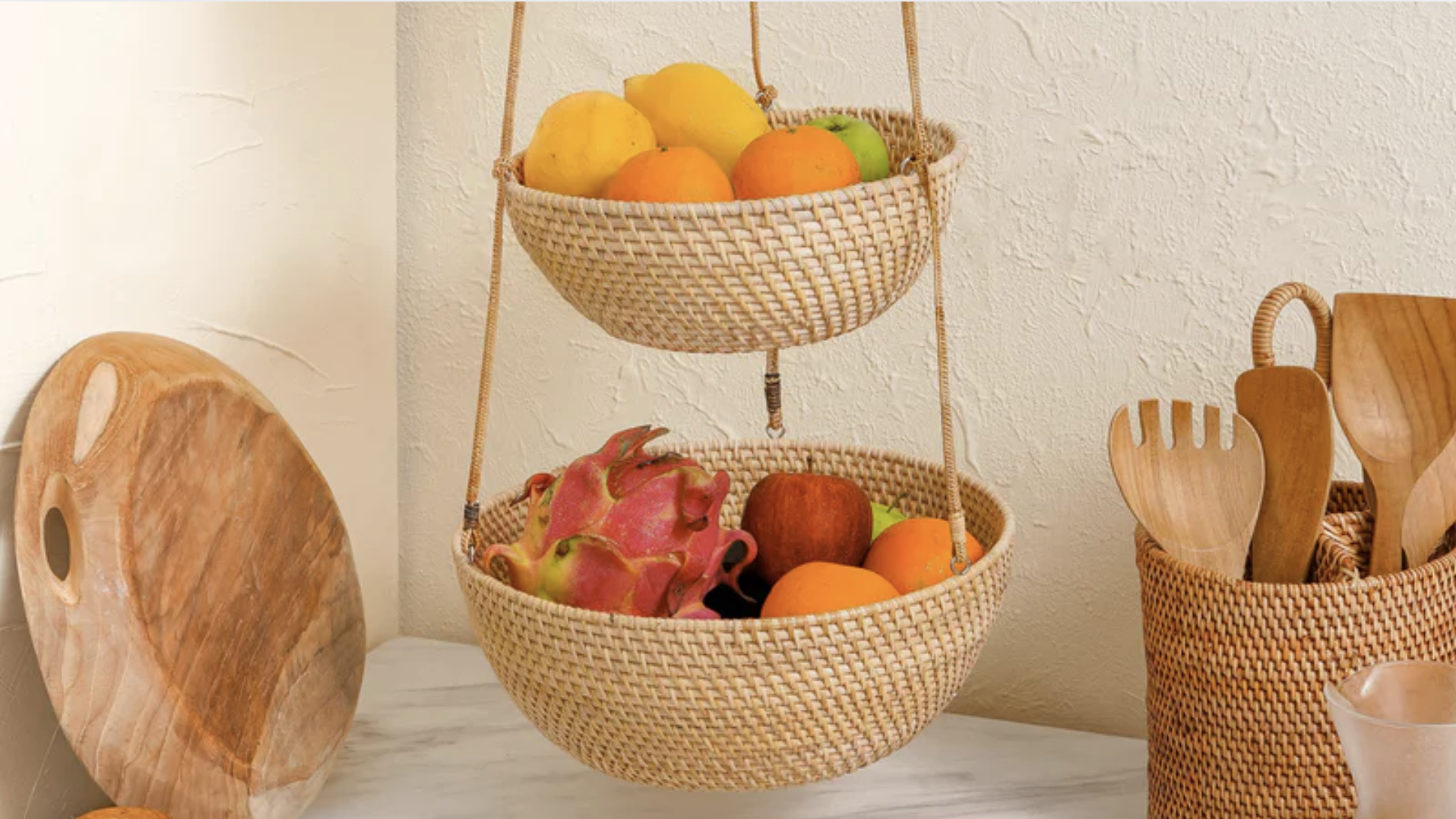 Hang a Beautiful Fruit Basket
