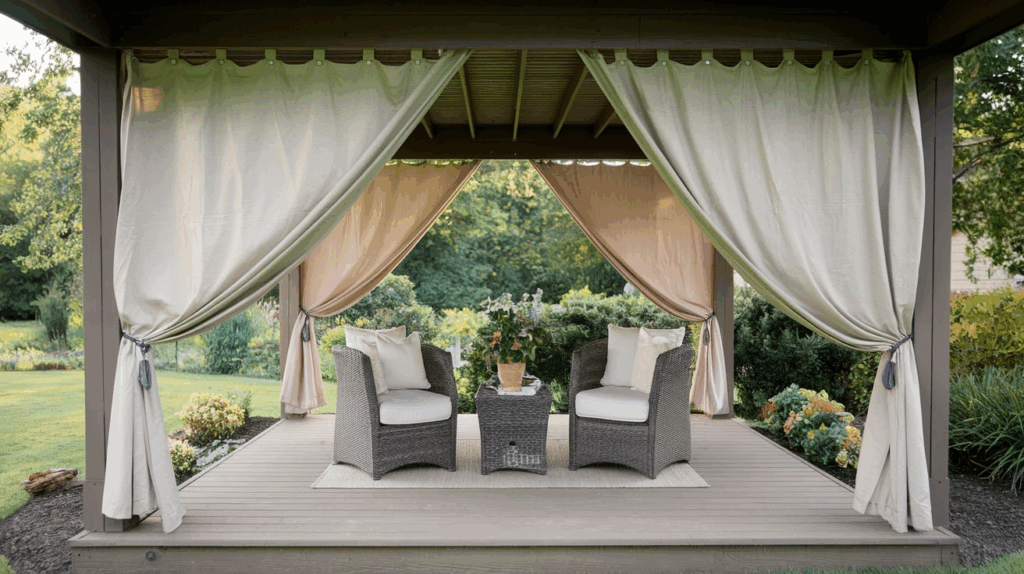 Hanging Curtain Style Skirt